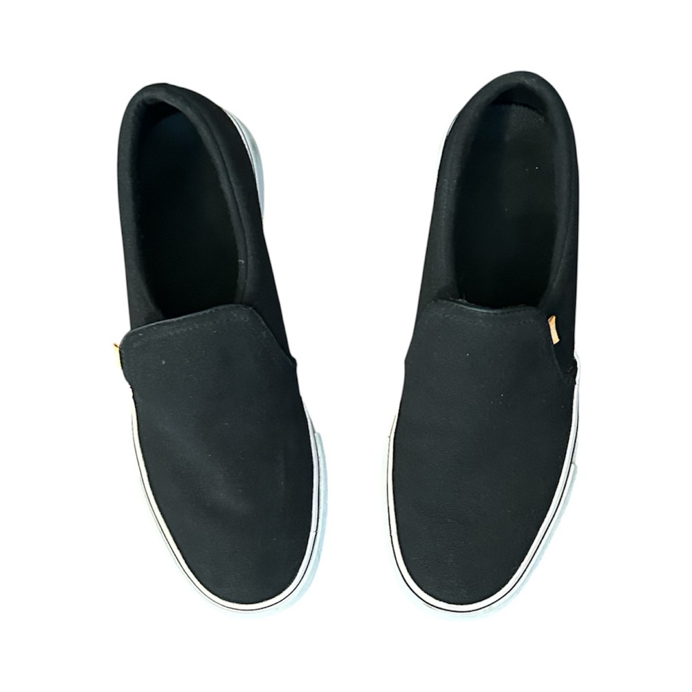 Classic Black Slip-On Shoes
